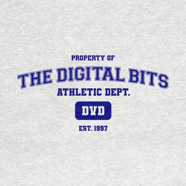 The Digital Bits DVD Athletics - Blue on Light by TheDigitalBits